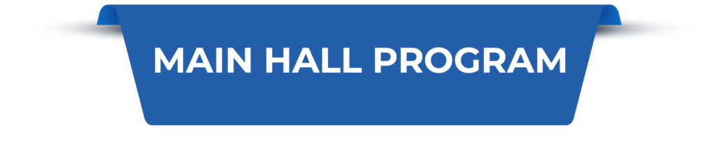 Main Program Hall Sign Main Hall Program 2025 – ESO2026