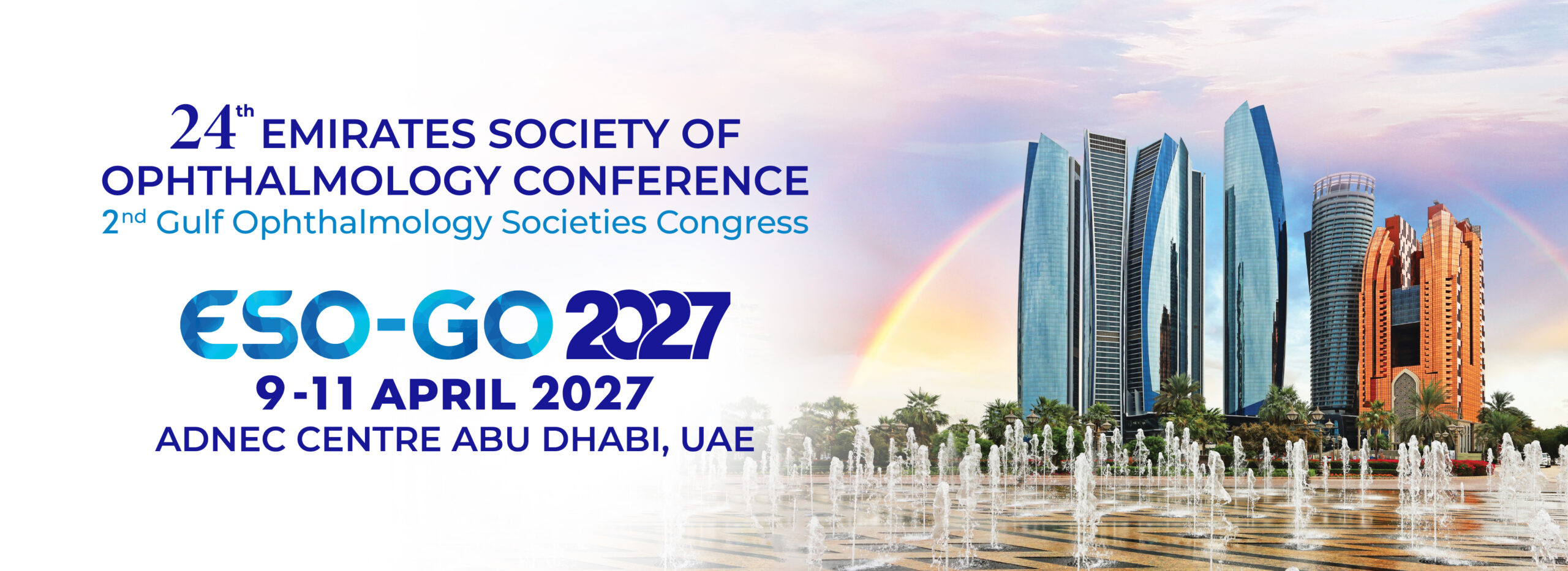 ESO-GO 2027 — 9-11 April 2027, ADNEC Centre, Abu Dhabi